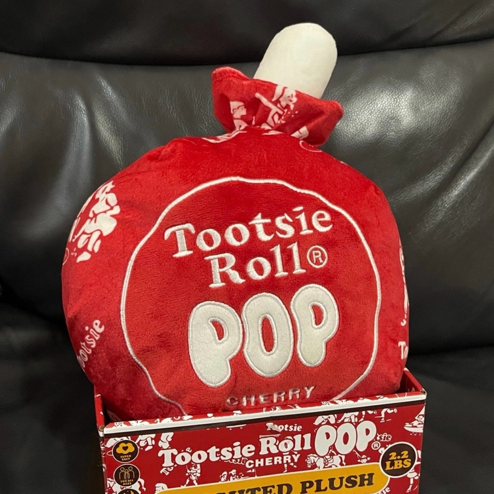 Tootsie Roll Pop Red Plush Toy
